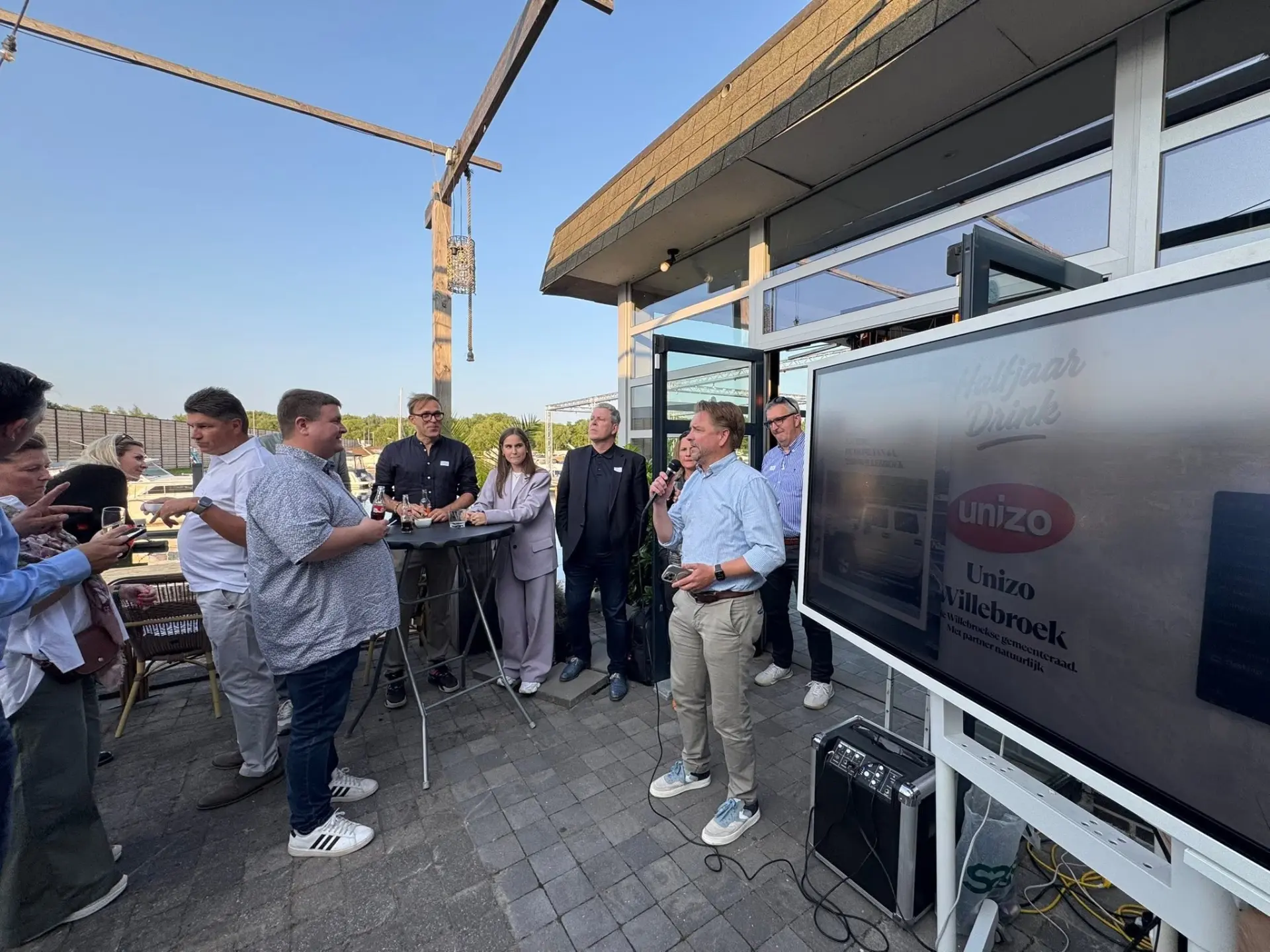 Halfjaardrink van UNIZO Willebroek